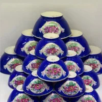 کاسه و پیاله قدیمی روسی و ژاپنی