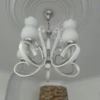 لوستر ۵ شعله سفید