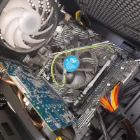 باندل گیمینگ m-h510-k.2.0 و i310100 پاور ۴۰۰ گرین