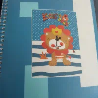 دفترنقاشی گمشده وفاکتورکه داخلش بود