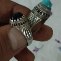 فروش یک جفت انگشترعتیقه باقدمت ۱۰۰سال|جواهرات|گرگان, |دیوار