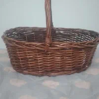 سبد چوبی|صنایع دستی و سایر لوازم تزئینی|بیستون, |دیوار