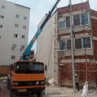 جرثقیل خاور3تن دکل بلند(شبانه روزی)