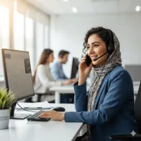 استخدام پشتیبان تلفن دورکار + حقوق 30 + پورسانت