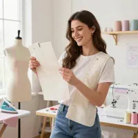 الگو آماده زنانه مهرگان +اشانتیون