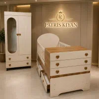. تخت و کمد کودک با ۲ سال خدمات (ساخت پاتریس کیان)