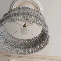 لوستر بزرگ قطر ۶۰ مکرومه|لوستر و چراغ آویز|تهران, پردیسان|دیوار