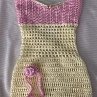 ست قلاب بافی شورت وسوتین و کراپ تاپ دخترانه وزنانه|لباس|شیراز, دروازه قران|دیوار