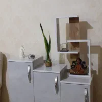انواع دکور چوبی،استند گل،کتابخانه،شلف