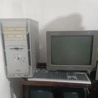 مانیتور سامسونک و کیس و کیبور باهم