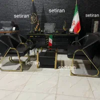 مبلمان اداری گل دار مدرن|مبلمان اداری|قم, دروازه چوبی|دیوار