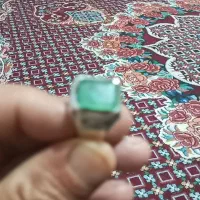 انگشتر زمرد کلمبیا باده عدد نگین