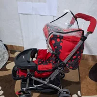 کالسکه وکریر در حد نو|کالسکه و لوازم جانبی|یاسوج, |دیوار