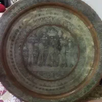 سه‌ عدد‌ سینی‌ از‌ جنس‌ برنج‌ و‌ مس|کلکسیون اشیاء عتیقه|برخوار, |دیوار