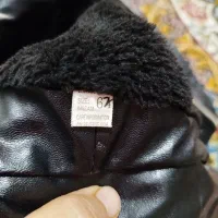 کت چرم شیک مشکی|لباس|گرگان, |دیوار