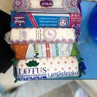 انواع ظروف یکبار مصرف و دستمال کاغذی|مواد شوینده و دستمال کاغذی|شیراز, بریجستون|دیوار