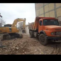 تخریب خاک برداری گود برداری چشمک کوبی وبرش کاری