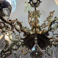 ۴ عدد لوستر در حد نو|لوستر و چراغ آویز|کیش, |دیوار