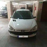 پژو 206 SD سفید