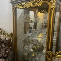 مبل استیل ۹ نفره با ویترین