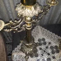 شمعدون برنز کاملا سالم ودرحدنو|صنایع دستی و سایر لوازم تزئینی|تهران, شهرک چیتگر|دیوار