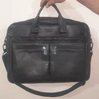 کیف اداری چرم طبیعی jeep