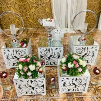 تعدادی پنل گل مصنوعی|گل مصنوعی|برازجان, |دیوار