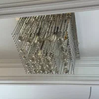 لوستر سقفی کریستال