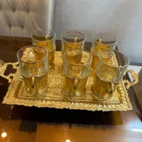 سماور برنجی زنجانی ست کامل