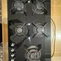 اجاق گاز صفحه ای ،شیشه ای