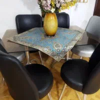 نهارخوری شش نفره|میز و صندلی غذاخوری|کوهسار (البرز), |دیوار