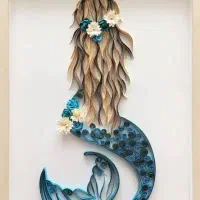 ملیله کاغذی(کوئلینگ)|صنایع دستی و سایر لوازم تزئینی|بندرلنگه, |دیوار