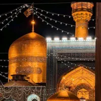 پابوسی امام رضا در ماه محرم (مشهد)