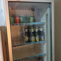 یخچال شیشه ای ایستاده