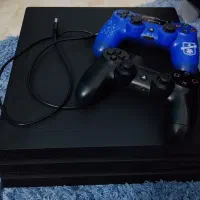 ps4 pro درحد نو دو دسته 1ترابایت