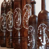 تولید میل باستانی،دمبل زورخانه ای(جفت 12)استاندارد