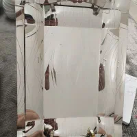 سینی چای آینه‌ای ROYAL GOLD ـ بسیار تمیز دو سایز