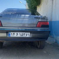سپر عقب و جلوی پژو ۴۰۵ خاکستری سالم  جلوپنجره