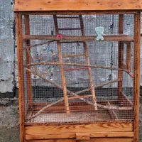 قفس چوبی پرنده