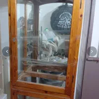 بوفه چوبی کاردست کاملآ سالم تمیز در نوهستش