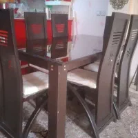 کابینت ومیز ناهار خوری شش نفره و میز تحریر|میز و صندلی غذاخوری|شهریار, شهرک وائین|دیوار