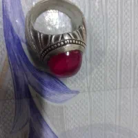 انگشتر یاقوت عتیقه قدیمی