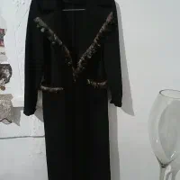 مانتو مشکی خیلی شیک سایزه ۴۲ تا ۴۶|لباس|تهران, مقدم|دیوار