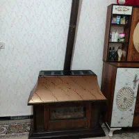 بخاری طرح شومینه|بخاری، هیتر، شومینه|ایلام, |دیوار