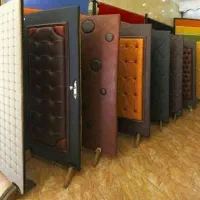 لمسه درب صداگیری چرم کوبی