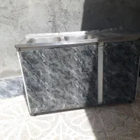 کابینت گالوانیزه سالم با سینگ ۱۲۰و یک کابینت