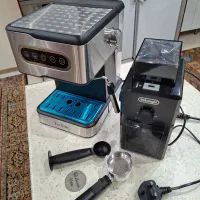 آسیاب قهوه دلونگی KG79 و اسپرسوساز تکنو TE-819