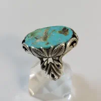 انگشتر نقره فیروزه شجر نیشابور