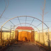 الاچیق سایبان سقف شیبدار سوله سردرب نرده جوشکاری|خدمات پیشه و مهارت|مشهد, توس (بلوار توس)|دیوار