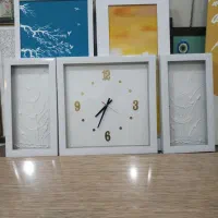 تولیدی انواع ساعت دیواری رومیزی در سایزهای مختلف..|ساعت دیواری و تزئینی|لردگان, |دیوار
